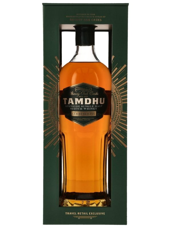 Tamdhu Quatro Reserva - Sherry Oak Casks - Travel Retail Exclusive - Speyside Single Malt Scotch Whisky