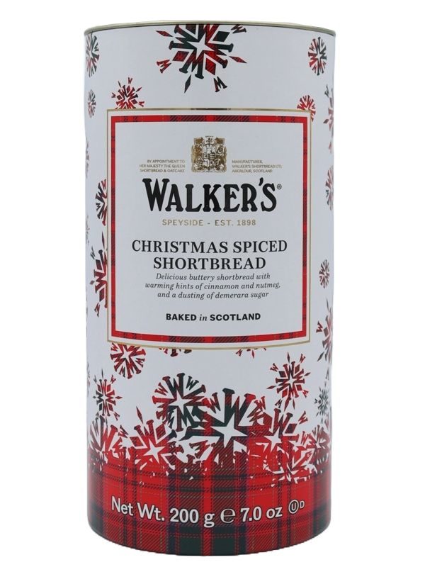 Walkers - Christmas Spiced Shortbread - 200g Walkers - Christmas Spiced Shortbread - 200g