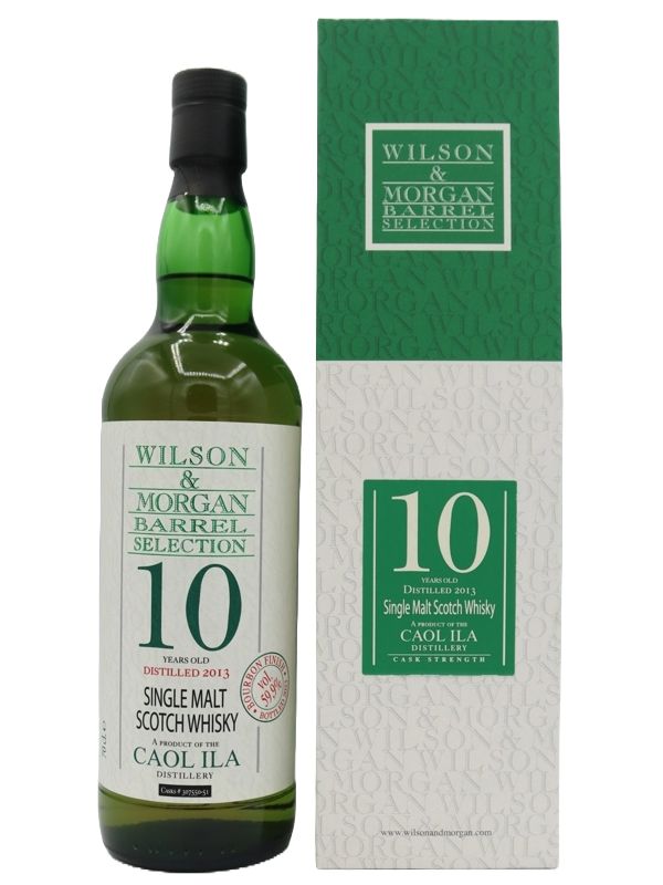 Caol Ila 10 Jahre - Vintage 2013 - Bourbon Cask Finish - Cask #307550-51 - Wilson & Morgan - Barrel Selection - Single Malt Scotch Whisky Caol Ila 10 Jahre - Vintage 2013 - Bourbon Cask Finish - Cask #307550-51 - Wilson & Morgan - Barrel Selection - Single Malt Scotch Whisky