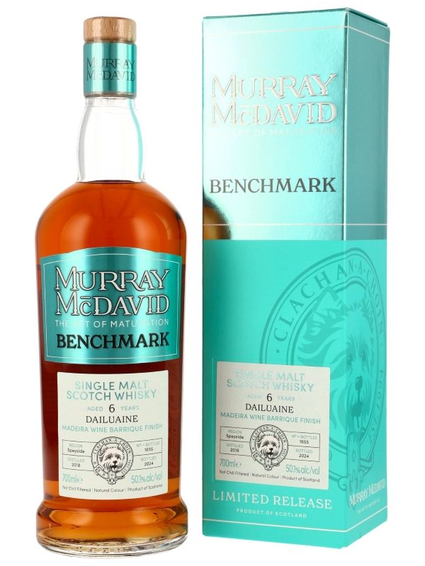 Dailuaine 6 Jahre - Vintage 2018 - Madeira Wine Barrique Finish - Murray McDavid - Benchmark - Limited Release - Single Malt Scotch Whisky