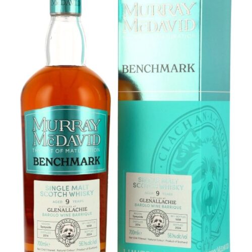 Glenallachie 9 Jahre - Vintage 2014 - Barolo Wine Barrique - Murray McDavid - Benchmark - Limited Release - Single Malt Scotch Whisky Glenallachie 9 Jahre - Vintage 2014 - Barolo Wine Barrique - Murray McDavid - Benchmark - Limited Release - Single Malt Scotch Whisky