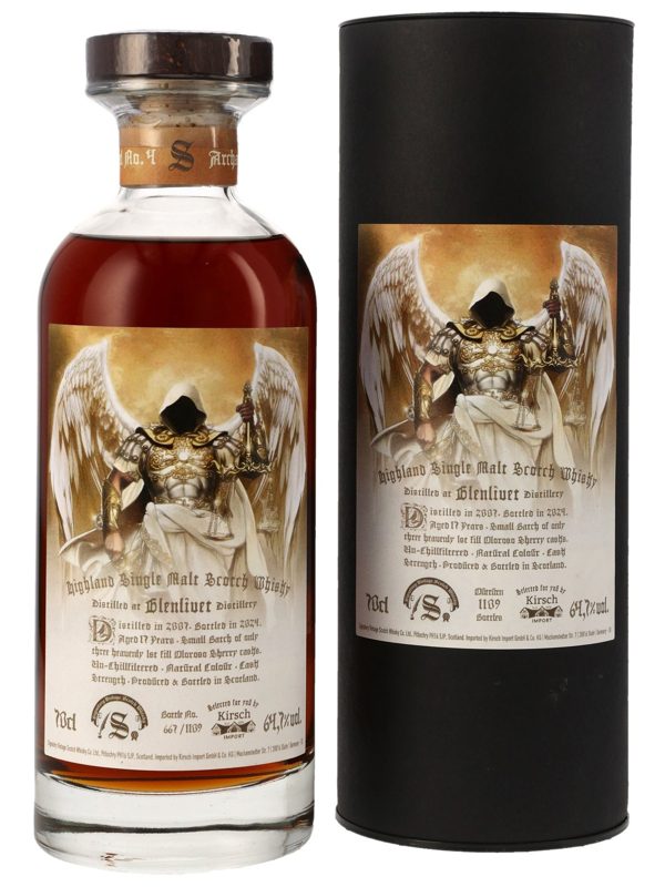 Glenlivet - Vintage 2007 - 1st Fill Oloroso Sherry Casks - Archangel No. 4 - Signatory Vintage - Speyside Single Malt Scotch Whisky