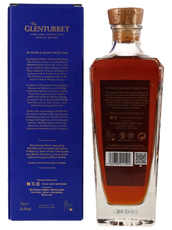 Glenturret 12 Jahre - 2024 Release - Highland Single Malt Scotch Whisky R Glenturret 12 Jahre - 2024 Release - Highland Single Malt Scotch Whisky