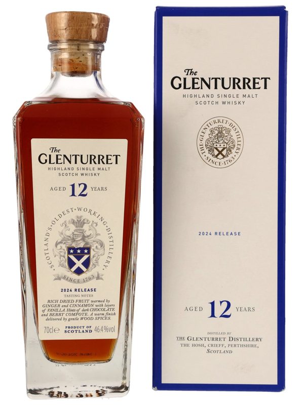 Glenturret 12 Jahre - 2024 Release - Highland Single Malt Scotch Whisky