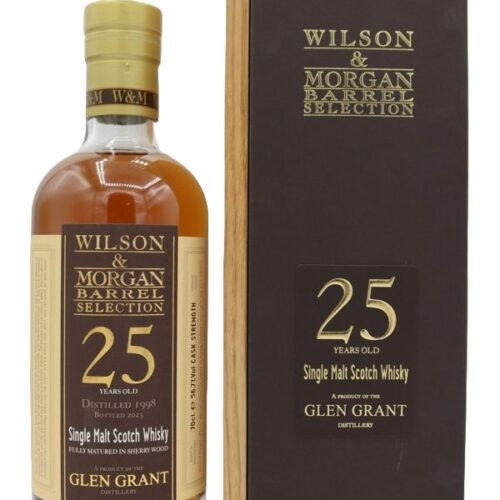 Grant Grant 25 Jahre - Vintage 1998 - Fully Matured in Sherry Wood - Cask #13210 - Wilson & Morgan Barrel Selection - Single Malt Scotch Whisky