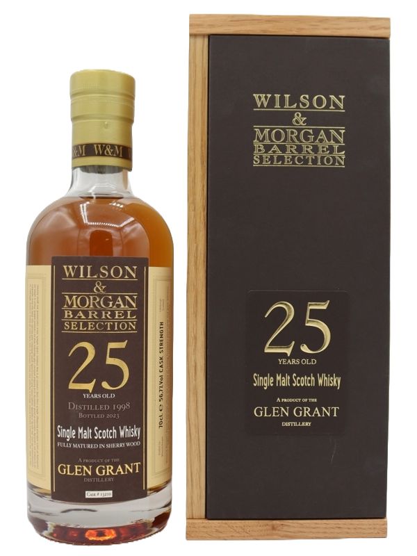 Grant Grant 25 Jahre - Vintage 1998 - Fully Matured in Sherry Wood - Cask #13210 - Wilson & Morgan Barrel Selection - Single Malt Scotch Whisky