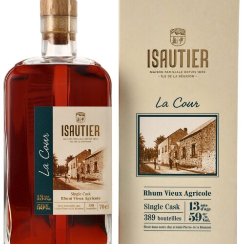 Isautier 13 Jahre - Vintage 2009 - La Cour - Single Cask - Rhum Vieux Agricole - Rhum de la Réunion
