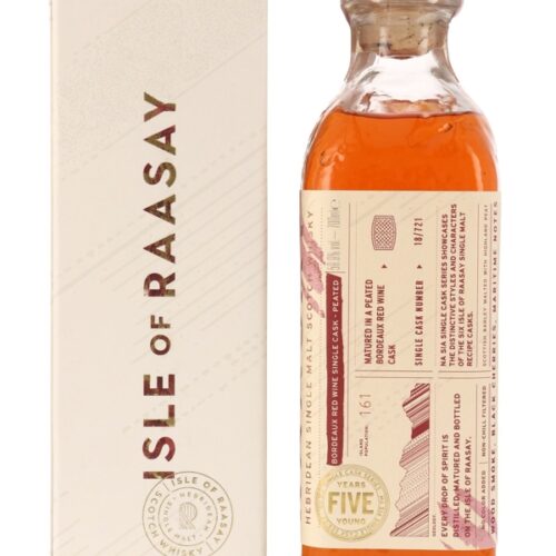 Isle of Raasay - Peated - Na Sia Single Cask Series - Bordeaux Red Wine Cask #18721 - Hebridean Single Malt Scotch Whisky S Isle of Raasay - Peated - Na Sia Single Cask Series - Bordeaux Red Wine Cask #18/721 - Hebridean Single Malt Scotch Whisky