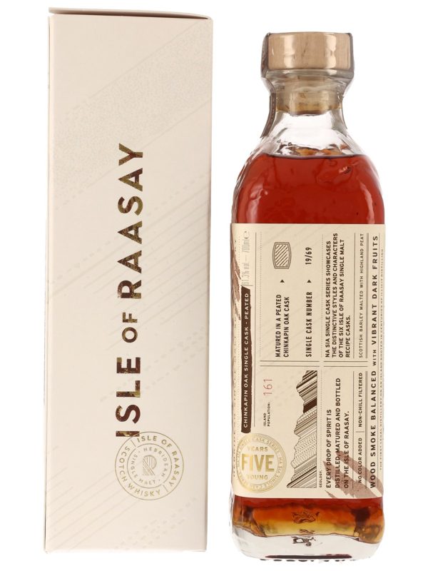 Isle of Raasay - Peated - Na Sia Single Cask Series - Chinkapin Oak Cask #1969 - Hebridean Single Malt Scotch Whisky S Isle of Raasay - Peated - Na Sia Single Cask Series - Chinkapin Oak Cask #19/69 - Hebridean Single Malt Scotch Whisky