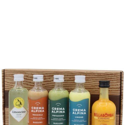 Marzadro - Liqueur - 5 x 5cl - Likör - Geschenkset Marzadro - Liqueur - 5 x 5cl - Likör - Geschenkset
