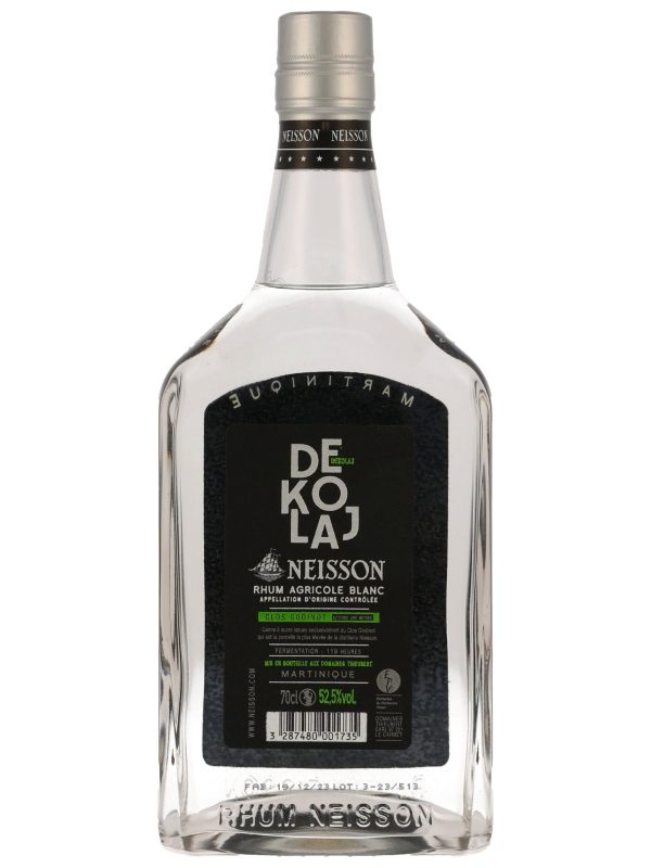 Neisson Dekolaj - Rhum Blanc Agricole - Martinique - Rum