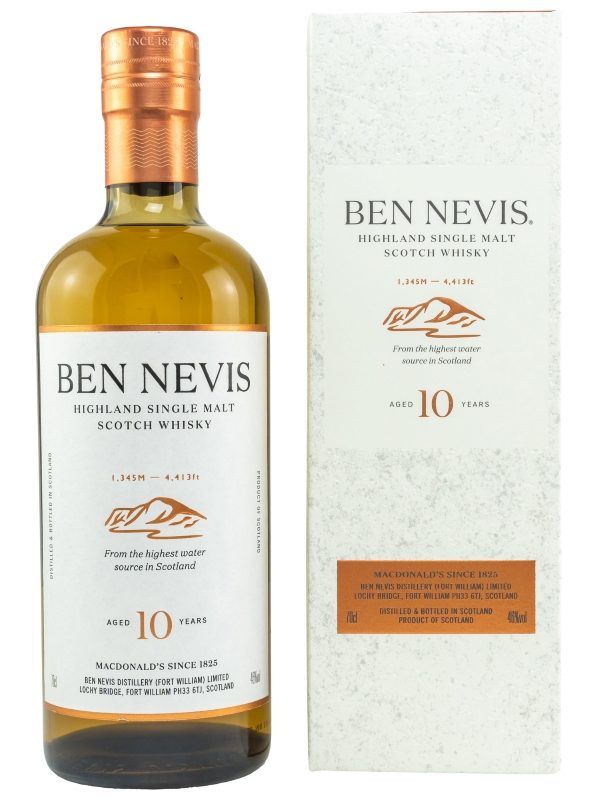 Ben Nevis 10 Jahre - Highland Single Malt Scotch Whisky Ben Nevis 10 Jahre - Highland Single Malt Scotch Whisky