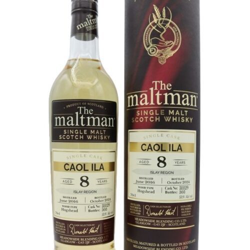 Caol Ila 8 Jahre - Vintage 2016 - Hogshead Cask No. 311129 - The Maltman - Single Malt Scotch Whisky Caol Ila 8 Jahre - Vintage 2016 - Hogshead Cask No. 311129 - The Maltman - Single Malt Scotch Whisky
