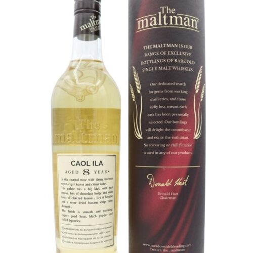 Caol Ila 8 Jahre - Vintage 2016 - Hogshead Cask No. 311129 - The Maltman - Single Malt Scotch Whisky R Caol Ila 8 Jahre - Vintage 2016 - Hogshead Cask No. 311129 - The Maltman - Single Malt Scotch Whisky