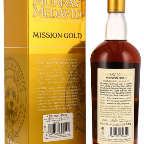 Coleburn Deluxe 41 Jahre - Vintage 1980 - Oloroso Sherry Hogshead - Murray McDavid - Mission Gold - Limited Release - Blended Malt Scotch Whisky