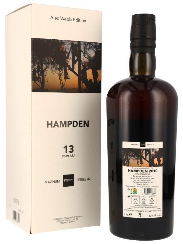 Hampden 13 Jahre - Vintage 2010 - Axel Webb Edition - Magnum Series #2 - 1,5l - Pure Single Jamaica Rum