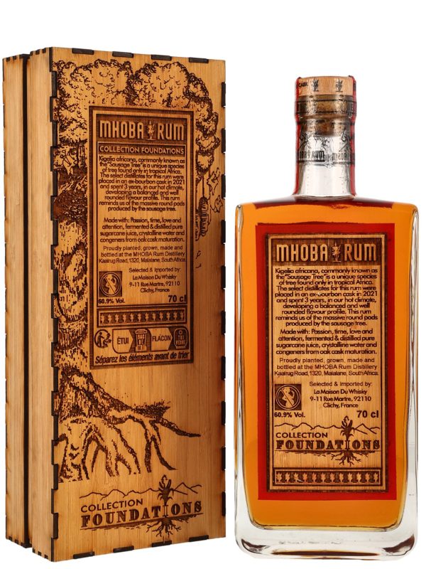 Mhoba - Kigelia - Vintage 2011 - Bourbon Cask #WRD1 - Collection Foundations - Single Estate Sugarcane Rum