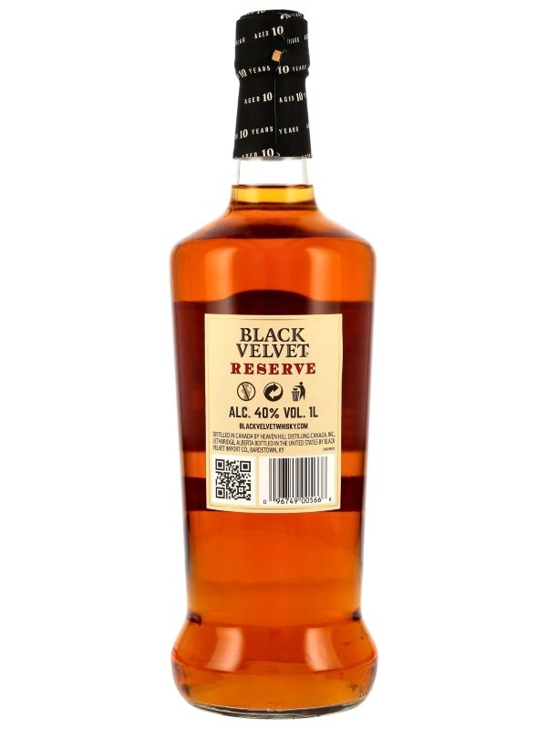 Black Velvet 10 Jahre - Reserve - Select Barrel Stock - Blended Canadian Whisky