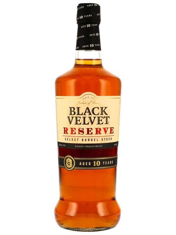 Black Velvet 10 Jahre - Reserve - Select Barrel Stock - Blended Canadian Whisky Black Velvet 10 Jahre - Reserve - Select Barrel Stock - Blended Canadian Whisky