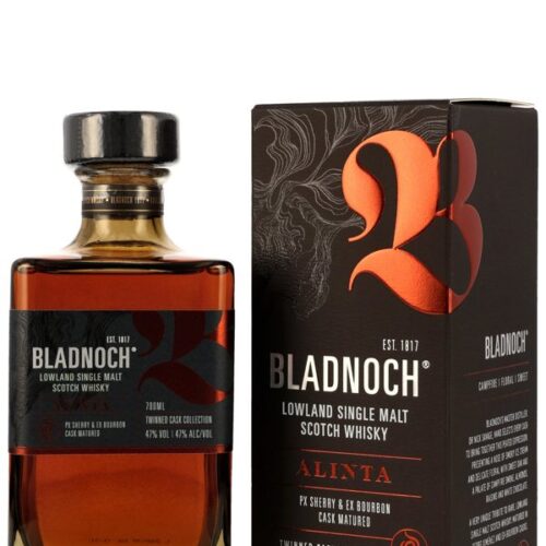 Bladnoch Alinta - PX-Sherry & Ex-Bourbon Cask Matured - Twinned Cask Collection - Lowlands Single Malt Scotch Whisky