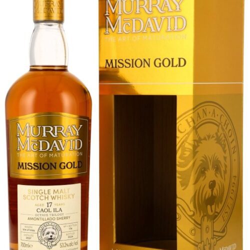 Caol Ila 17 Jahre - Vintage 2007 - Octave Trilogie - Amontillado Sherry - Cask 2301847-48 - Murray McDavid - Mission Gold - Limited Release - Single Malt Scotch Whisky