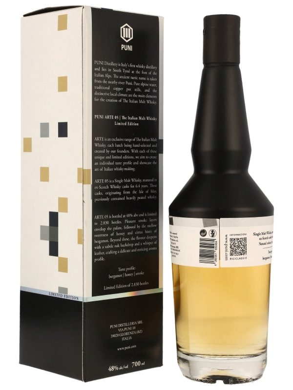 Puni 6 Jahre - ARTE No. 5 - Limited Edition - Italian Malt Whisky R Puni 6 Jahre - ARTE No. 5 - Limited Edition - Italian Malt Whisky