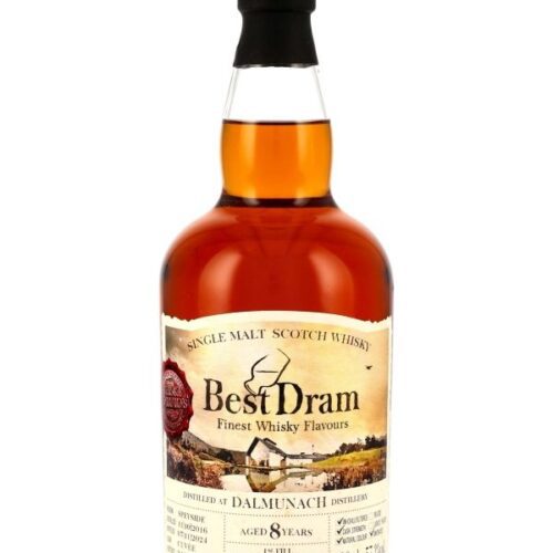 Dalmunach 8 Jahre - Vintage 2016 - 1st Fill Sherry & Wine Firkins + PX Quarter Cask - Best Dram - Single Malt Scotch Whisky
