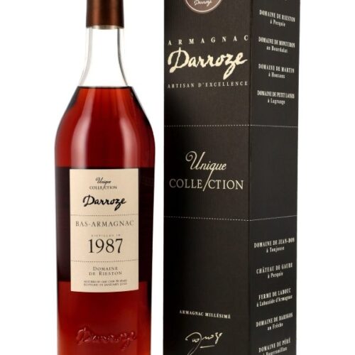 Darroze 38 Jahre - Vintage 1987/2025 - Appellation Bas-Armagnac Contrôlee - Domaine de Rieston - Unique Collection