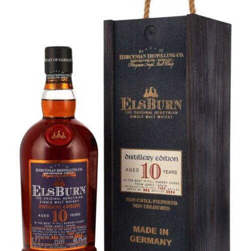 ElsBurn 10 Jahre - The Distillery Edition - 1st Fill Sherry Casks from JerezSpain - Batch No. 002 - Limited Edition - Single Malt Whisky ElsBurn 10 Jahre - The Distillery Edition - 1st Fill Sherry Casks from Jerez/Spain - Batch No. 002 - Limited Edition - Single Malt Whisky