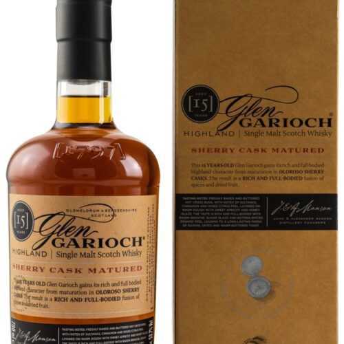 Glen Garioch 15 Jahre - Sherry Cask Matured - Highland Single Malt Scotch Whisky