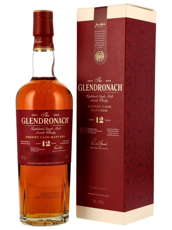 Glendronach 12 Jahre - Sherry Cask Matured - Highland Single Malt Scotch Whisky Glendronach 12 Jahre - Sherry Cask Matured - Highland Single Malt Scotch Whisky