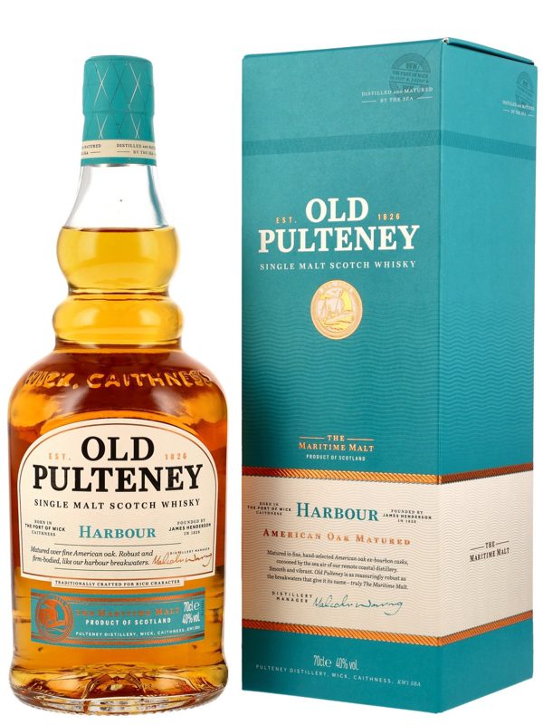 Old Pulteney - Harbour - American Oak Matured - Highland Single Malt Scotch Whisky Old Pulteney - Harbour - American Oak Matured - Highland Single Malt Scotch Whisky