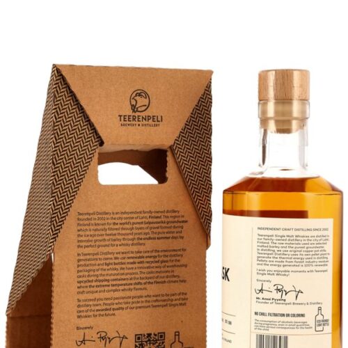 Teerenpeli 8 Jahre - Suomalaisen Viskin Päivä 2024 - Moscatel Cask - No. 30032016J - Single Malt Whisky
