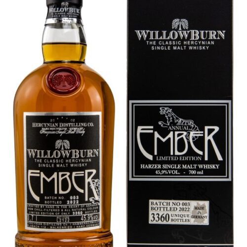 WillowBurn - Ember - Batch 003 - Limited Edition - Harzer Single Malt Whisky