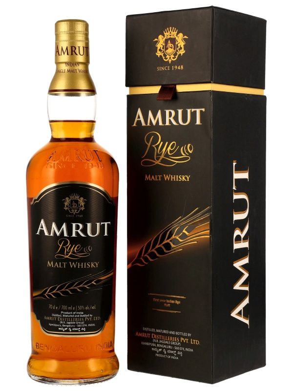 Amrut - Rye - Indian Malt Whisky Amrut - Rye - Indian Malt Whisky