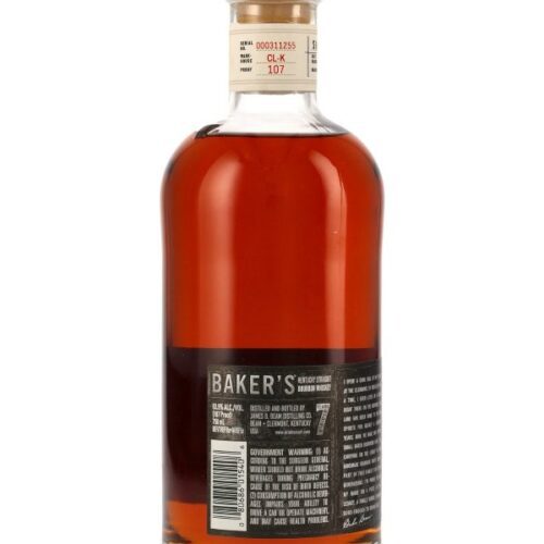 Baker's 7 Jahre - 100 Proof - Single Barrel - Kentucky Straight Bourbon Whiskey