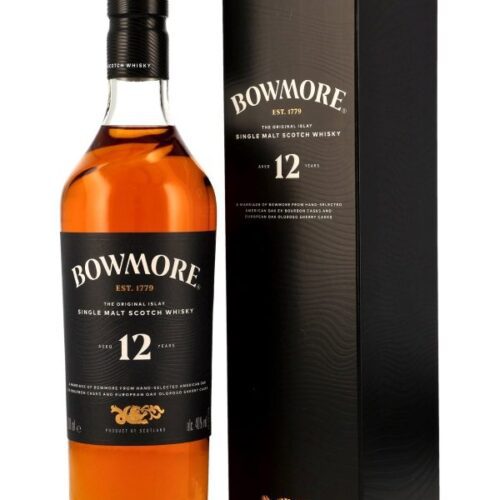 Bowmore 12 Jahre - Islay Single Malt Scotch Whisky - neue Ausstattung 2025 Bowmore 12 Jahre - Islay Single Malt Scotch Whisky - neue Ausstattung 2025