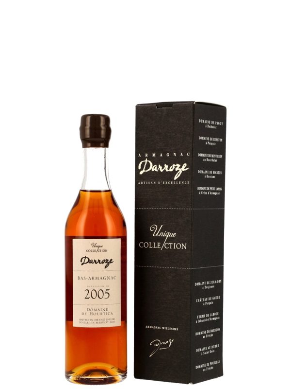 Darroze 20 Jahre - Vintage 2005/2025 - Appellation Bas-Armagnac Contrôlee - Domaine de Hourtica - 200 ml - Unique Collection