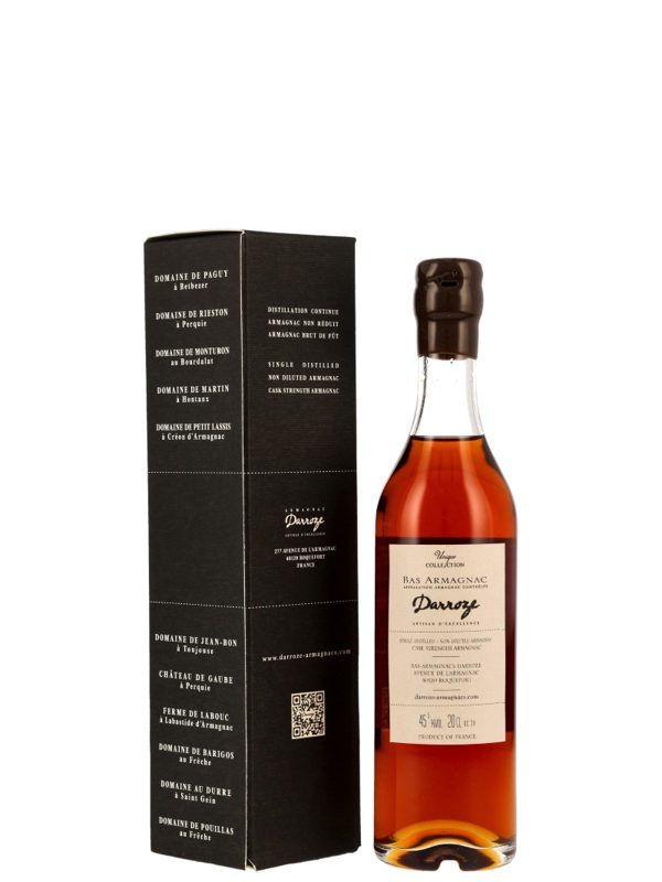 Darroze 50 Jahre - Vintage 19752025 - Appellation Bas-Armagnac Contrôlee - Domaine de Bellair - 200 ml - Unique Collection R Darroze 50 Jahre - Vintage 1975/2025 - Appellation Bas-Armagnac Contrôlee - Domaine de Bellair - 200 ml - Unique Collection