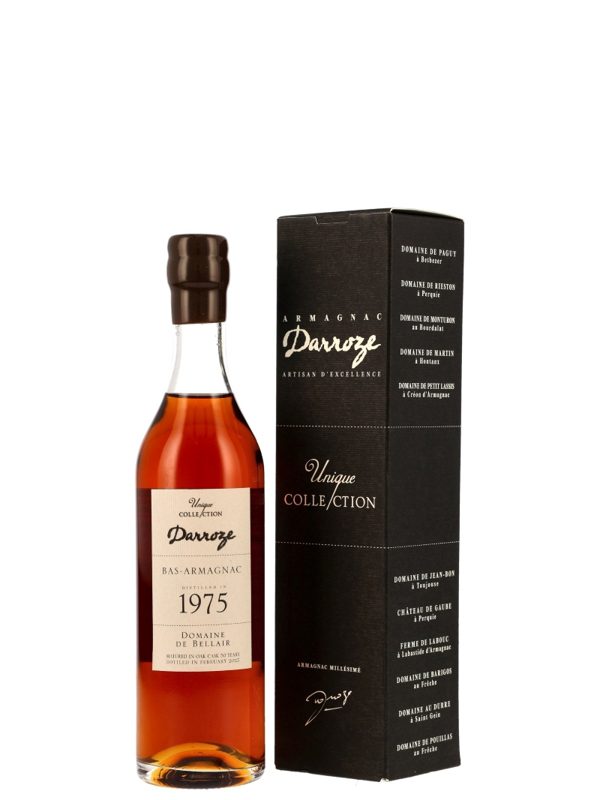 Darroze 50 Jahre - Vintage 1975/2025 - Appellation Bas-Armagnac Contrôlee - Domaine de Bellair - 200 ml - Unique Collection