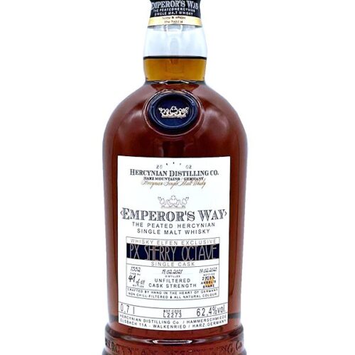 Hercynian Distilling - Emperor's Way - PX Sherry Octave No. 1552 - Whisky Elfen Exclusive - Peated Hercynian Single Malt Whisky