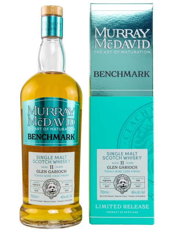 Glen Garioch 11 Jahre - Vintage 2010 - Tokaji Wine Cask Finish - Murray McDavid - Benchmark - Limited Release - Single Malt Scotch Whisky Glen Garioch 11 Jahre - Vintage 2010 - Tokaji Wine Cask Finish - Murray McDavid - Benchmark - Limited Release - Single Malt Scotch Whisky
