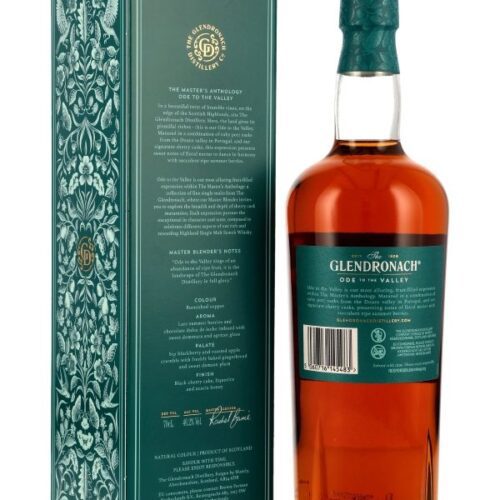 Glendronach - Ode to the Valley - Sherry & Port Casks - Highland Single Malt Scotch Whisky