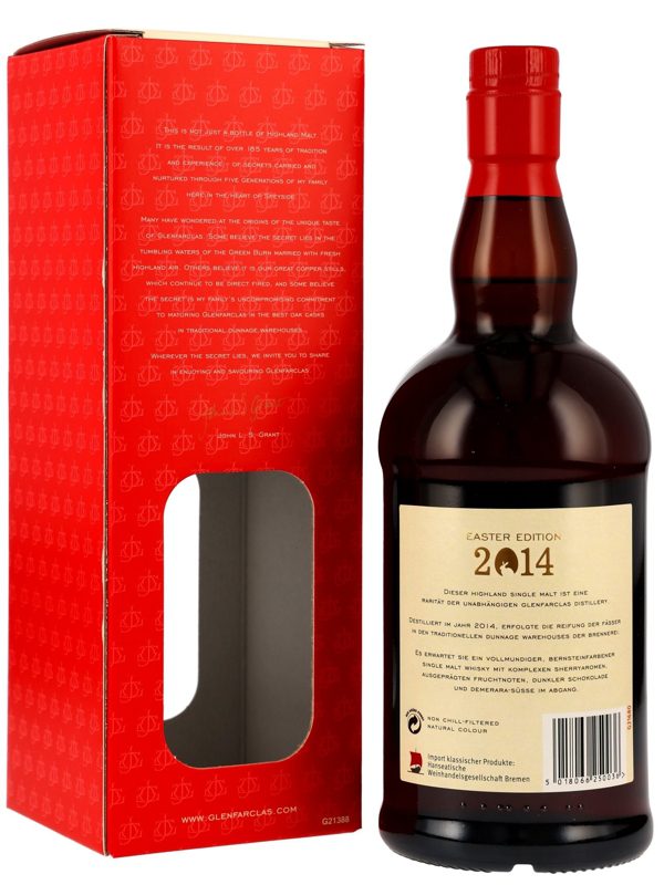Glenfarclas - Vintage 2014 - Easter Edition 2025 - Single Malt Scotch Whisky