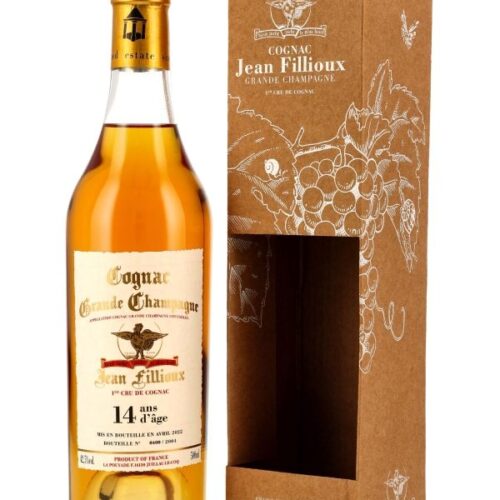 Jean Fillioux 14 Jahre - 1er Cru de Cognac - Cognac Grande Champagne - Cognac