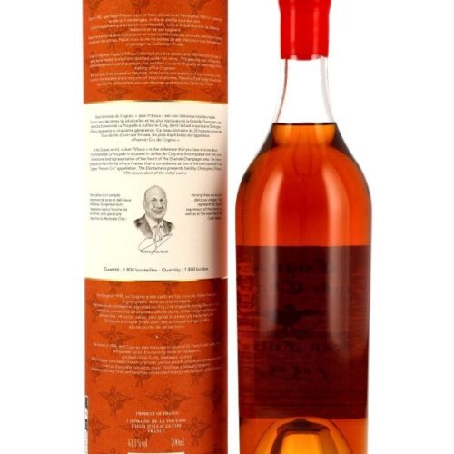 Jean Fillioux - 1996 - 1er Cru de Cognac - Collection Privée de P. Fillioux - Cognac Grande Champagne - Cognac R Jean Fillioux - 1996 - 1er Cru de Cognac - Collection Privée de P. Fillioux - Cognac Grande Champagne - Cognac