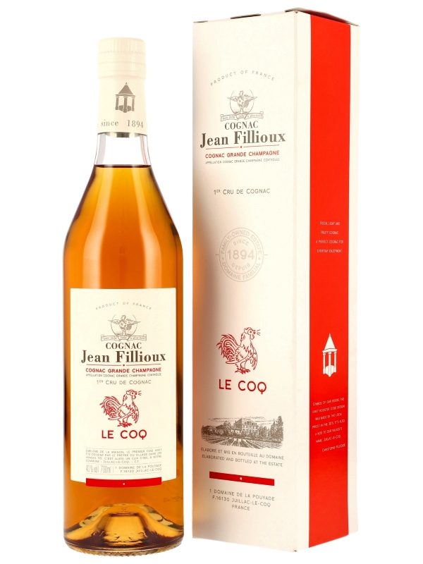 Jean Fillioux - Le Coq - Cognac Grande Champagne - Cognac Jean Fillioux - LE COQ - 1er Cru de Cognac - Cognac Grande Champagne