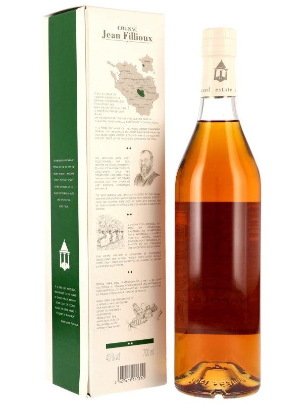 Jean Fillioux - Napoléon - 1er Cru de Cognac - Cognac Grande Champagne - Cognac