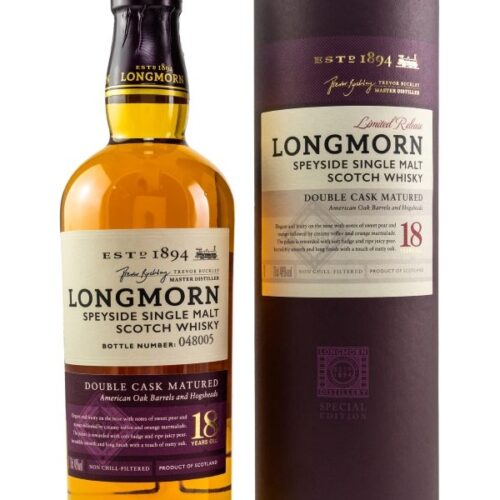 Longmorn 18 Jahre - American Oak Barrels and Hogsheads - Limited Release - Special Edition - Single Malt Scotch Whisky Longmorn 18 Jahre - American Oak Barrels and Hogsheads - Limited Release - Special Edition - Single Malt Scotch Whisky