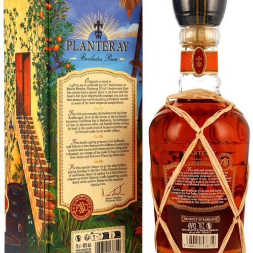 Planteray (Plantation) - PXXO - 20th Anniversary - Cask Finish - Extra Old Rum - Barbados Rum R Planteray (Plantation) - PXXO - 20th Anniversary - Cask Finish - Extra Old Rum - Barbados Rum